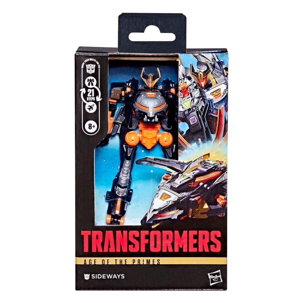 TRANSFORMERS AGE OF THE PRIMES SIDEWAYS ACTION FIGURE HASBRO