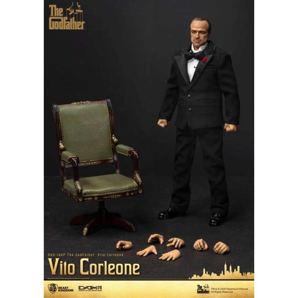 BEAST KINGDOM THE GODFATHER VITO CORLEONE DAH-144P ACTION FIGURE