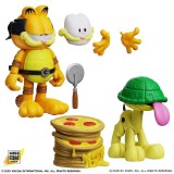 GARFIELD X NINJA TURTLES GARFELLO & SIDEKICK ODIE ACTION FIGURE BOSS FIGHT STUDIO