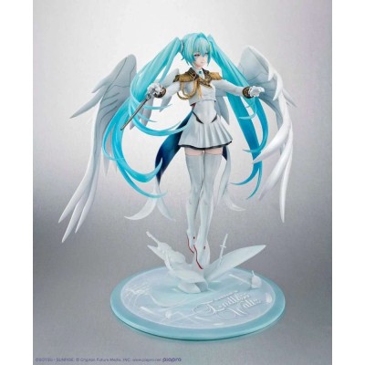 MEGAHOUSE HATSUNE MIKU X WING GUNDAM ZERO EW 45TH ANNIVERSARY FIGURE STATUE