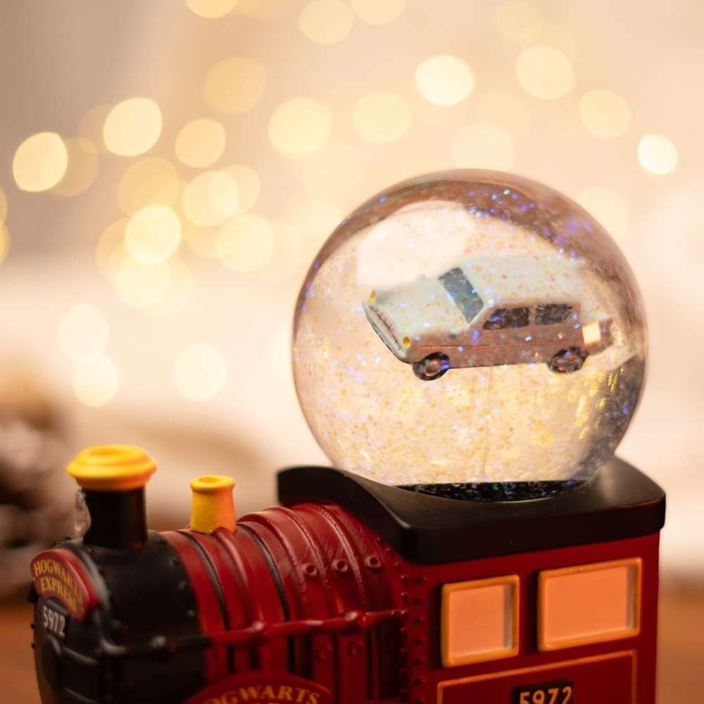 HARRY POTTER HOGWARTS EXPRESS TRAIN SNOW GLOBE PALLA DI NEVE GRUPO ERIK