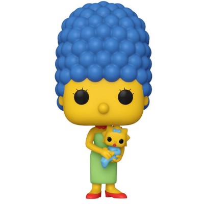 FUNKO POP! THE SIMPSONS MARGE WITH MAGGIE BOBBLE HEAD FIGURE FUNKO