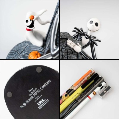 THE NIGHTMARE BEFORE CHRISTMAS PEN HOLDER SET PORTAPENNE GRUPO ERIK