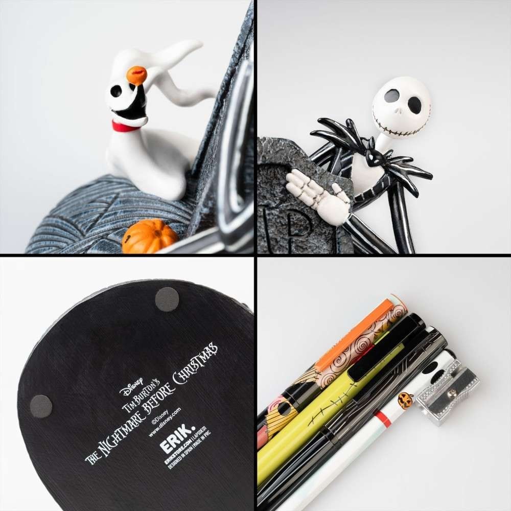 GRUPO ERIK THE NIGHTMARE BEFORE CHRISTMAS RESIN PEN HOLDER SET