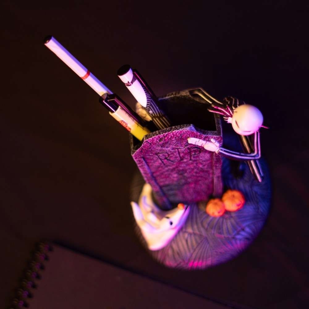 THE NIGHTMARE BEFORE CHRISTMAS PEN HOLDER SET PORTAPENNE GRUPO ERIK