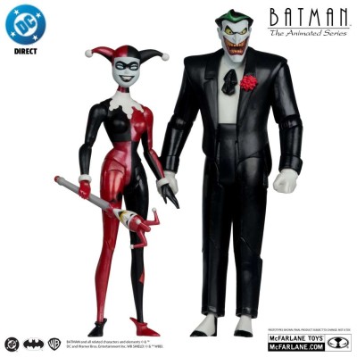 BATMAN ANIMATED SERIES - HARLEY AND JOKER MAD LOVE ACTION FIGURE MC FARLANE