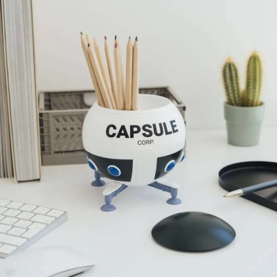 DRAGON BALL Z SPACECRAFT CAPSULE CORP. PEN HOLDER PORTAPENNE GRUPO ERIK