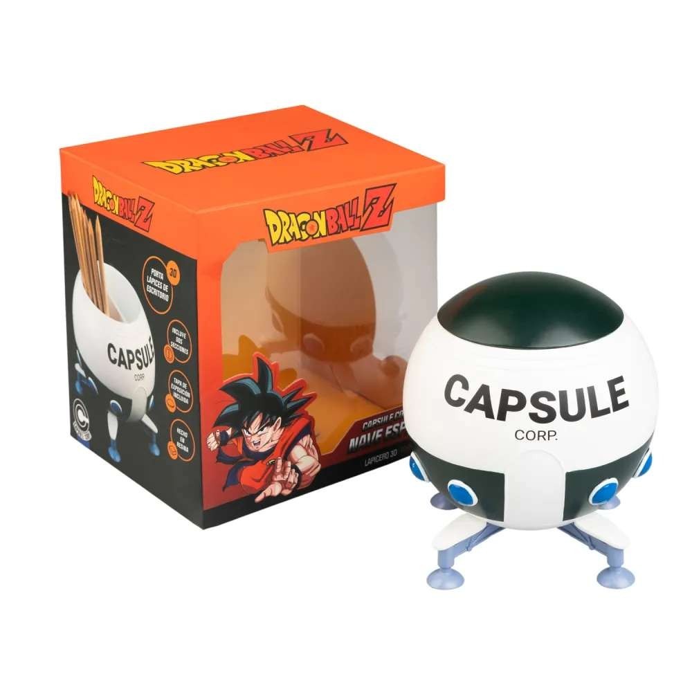 DRAGON BALL Z SPACECRAFT CAPSULE CORP. PEN HOLDER PORTAPENNE GRUPO ERIK