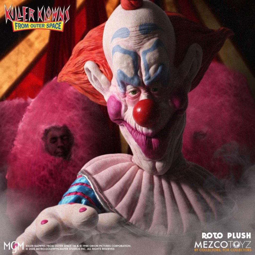 MEZCO TOYS KILLER KLOWNS FROM OUTER SPACE SLIM ROTO PLUSH 18" DOLL FIGURE