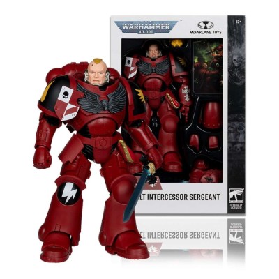WARHAMMER 40000 ASSAULT INTERCESSOR SERGEANT ACTION FIGURE MC FARLANE
