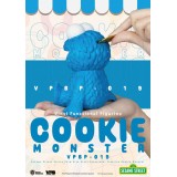 BEAST KINGDOM SESAME STREET COOKIE MONSTER FIGURAL PIGGY BANK