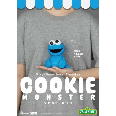 BEAST KINGDOM SESAME STREET COOKIE MONSTER FIGURAL PIGGY BANK