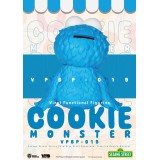 BEAST KINGDOM SESAME STREET COOKIE MONSTER FIGURAL PIGGY BANK