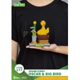 D-STAGE SESAME STREET OSCAR & BIG BIRD STATUA FIGURE DIORAMA BEAST KINGDOM