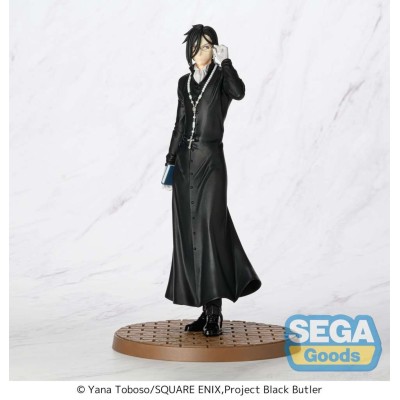 BLACK BUTLER SEBASTIAN MICHAELIS PUBLIC SCHOOL LUMINASTA STATUA FIGURE SEGA GOODS
