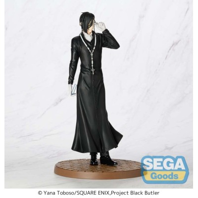BLACK BUTLER SEBASTIAN MICHAELIS PUBLIC SCHOOL LUMINASTA STATUA FIGURE SEGA GOODS