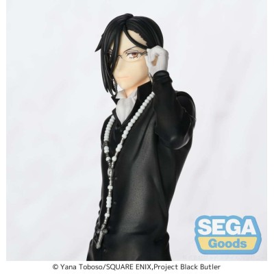SEGA GOODS BLACK BUTLER SEBASTIAN MICHAELIS PUBLIC SCHOOL VERSION LUMINASTA STATUE PVC FIGURE