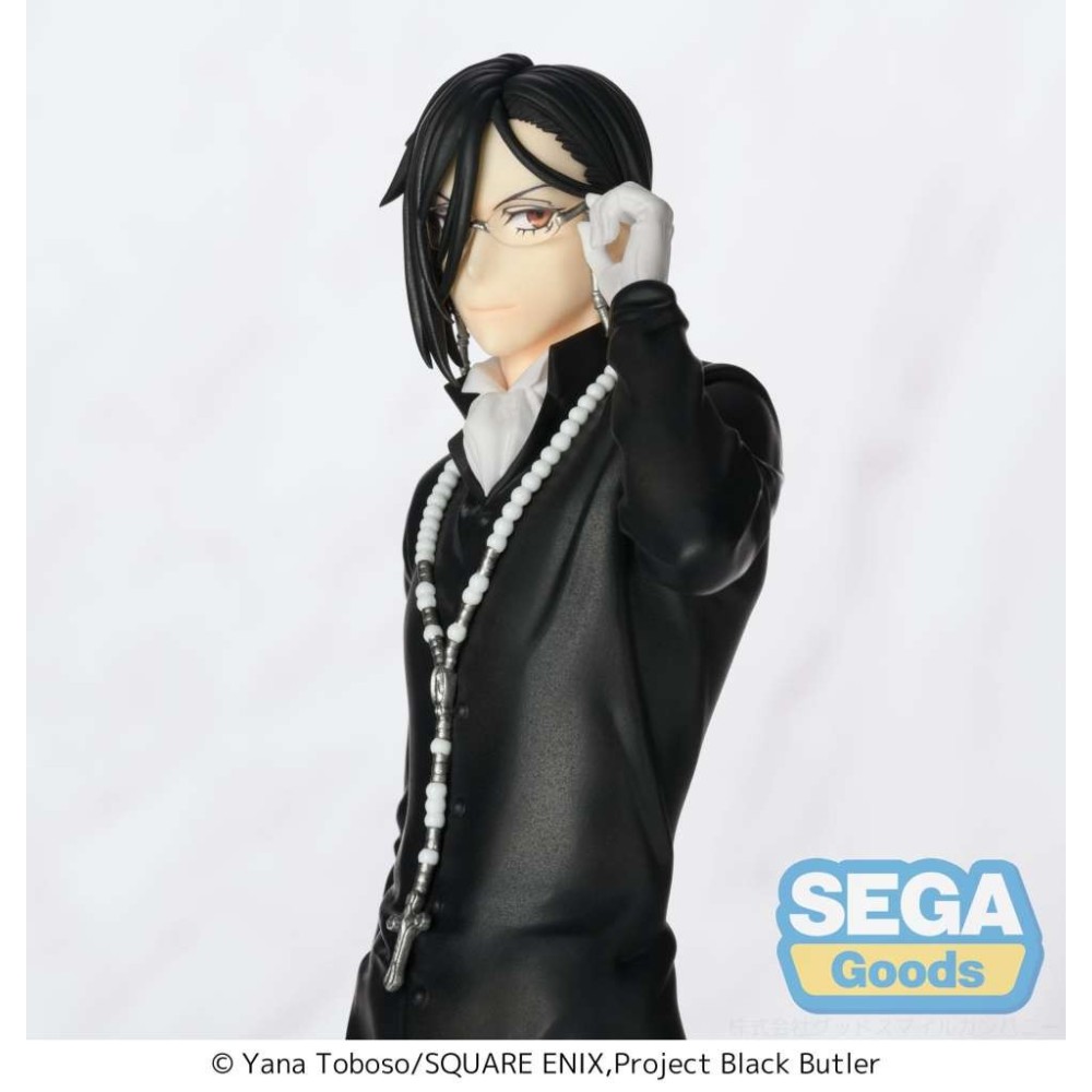 BLACK BUTLER SEBASTIAN MICHAELIS PUBLIC SCHOOL LUMINASTA STATUA FIGURE SEGA GOODS