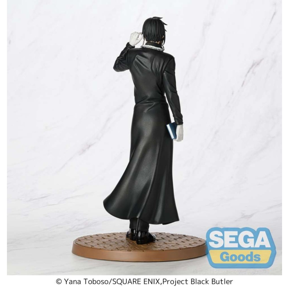 BLACK BUTLER SEBASTIAN MICHAELIS PUBLIC SCHOOL LUMINASTA STATUA FIGURE SEGA GOODS