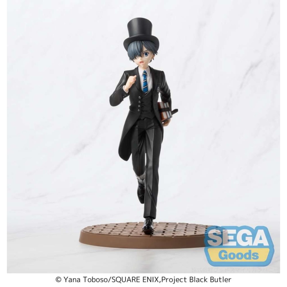 BLACK BUTLER CIEL PHANTOMHIVE PUBLIC SCHOOL LUMINASTA STATUA FIGURE SEGA GOODS