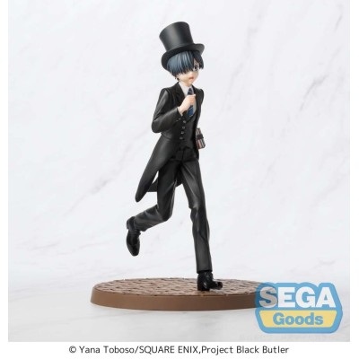 SEGA GOODS BLACK BUTLER CIEL PHANTOMHIVE PUBLIC SCHOOL VERSION LUMINASTA STATUE PVC FIGURE