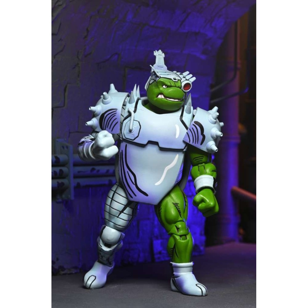 TEENAGE MUTANT NINJA TURTLES MIRAGE COMICS CYBORG DONATELLO ACTION FIGURE NECA