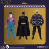 MEZCO TOYS BATMAN 1989 SET 5 POINTS ACTION FIGURE S.2