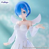 FURYU RE:ZERO REM LITTLE WINGS BICUTE PURE PVC STATUE FIGURE