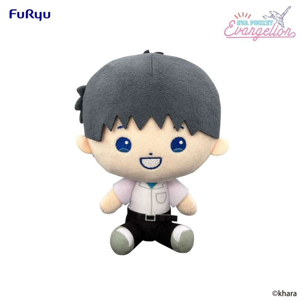 FURYU NEON GENESIS EVANGELION SHINJI IKARI POCKET PLUSH FIGURE