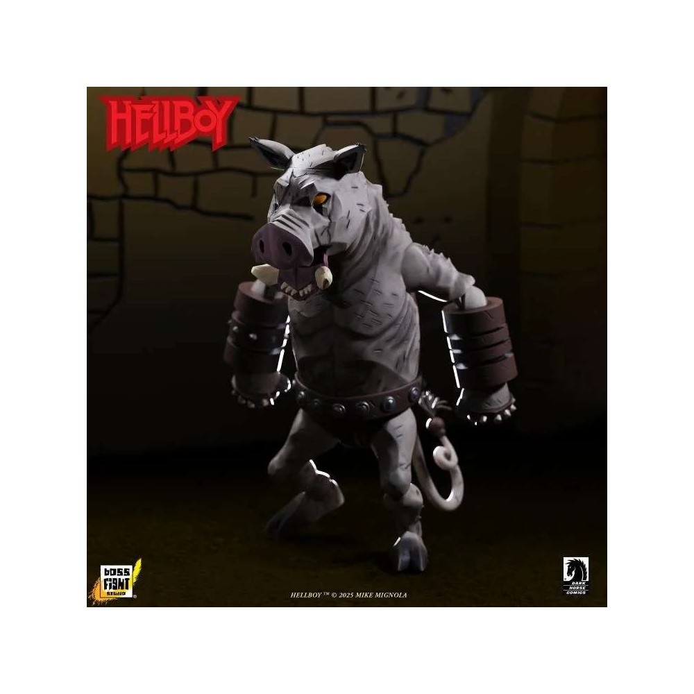 HELLBOY GRUAGACH THE WILD HUNT ACTION FIGURE BOSS FIGHT STUDIO