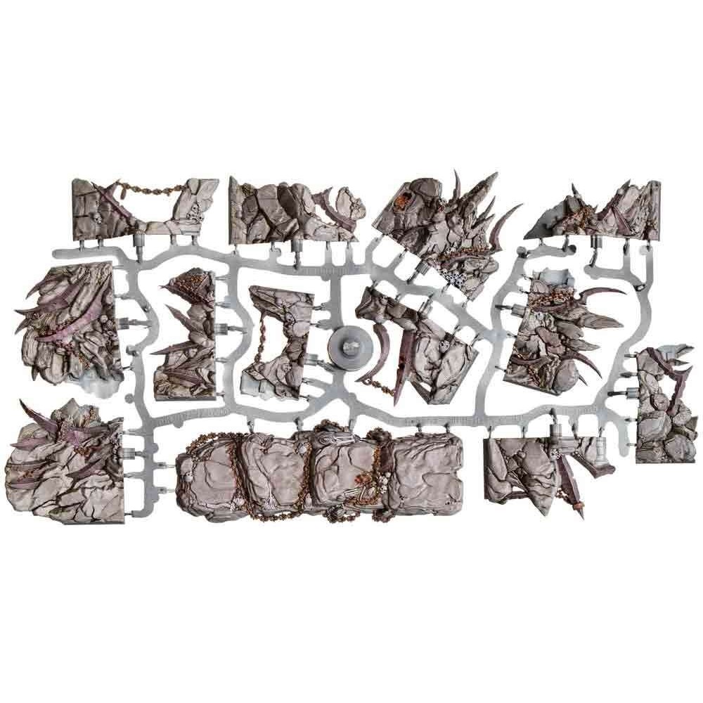 ARCHON STUDIO DUNGEONS AND LASERS DEMONIC CAVES PRE-PAINTED TERRAIN