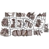 ARCHON STUDIO DUNGEONS AND LASERS DEMONIC CAVES PRE-PAINTED TERRAIN