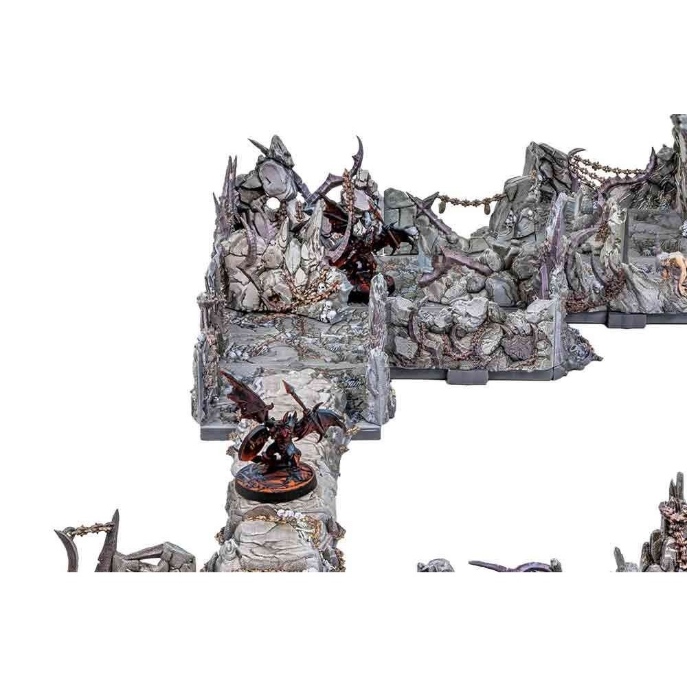 ARCHON STUDIO DUNGEONS AND LASERS DEMONIC CAVES PRE-PAINTED TERRAIN