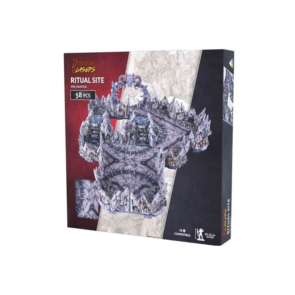 ARCHON STUDIO DUNGEONS AND LASERS RITUAL SITE PRE-PAINTED TERRAIN