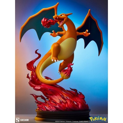 SIDESHOW POKEMON CHARIZARD 47CM RESIN STATUE FIGURE DIORAMA