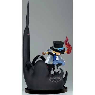 ONE PIECE WCF SABO VS FIVE ELDERS AND IMU STATUA FIGURE BANPRESTO