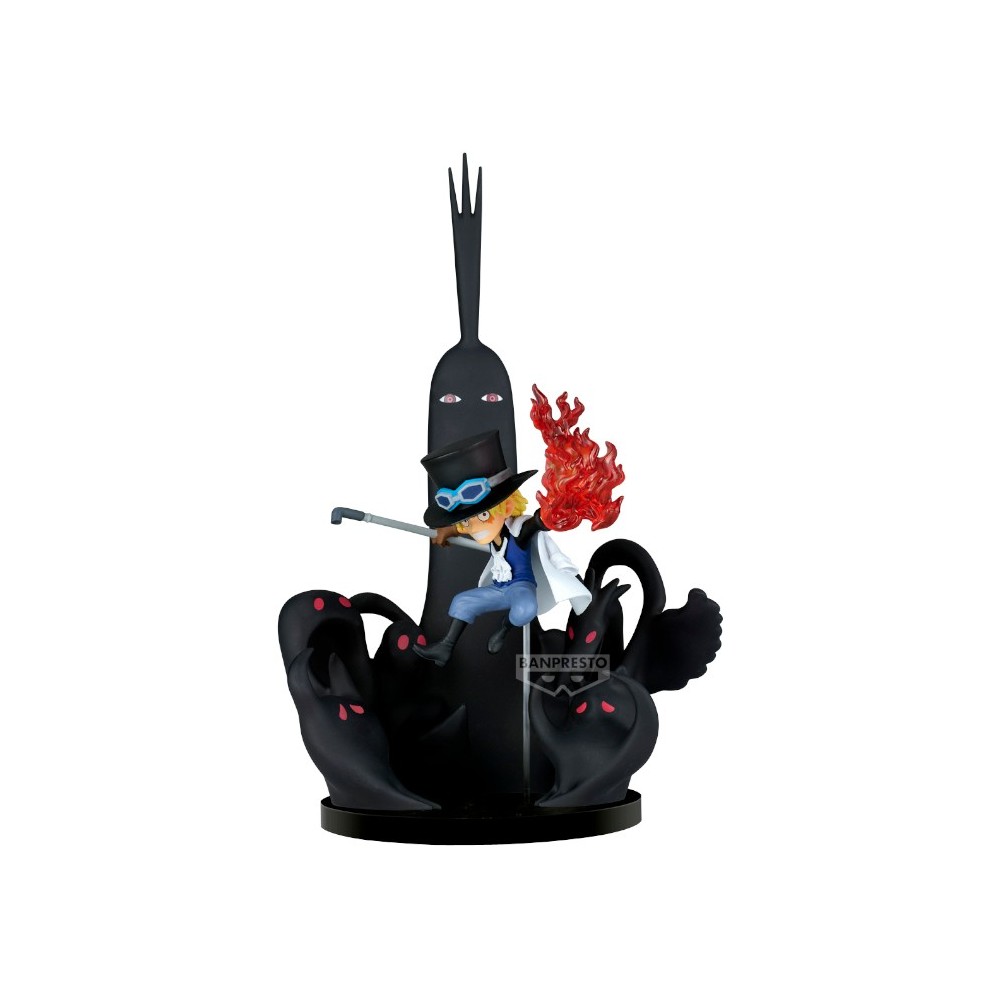 ONE PIECE WCF SABO VS FIVE ELDERS AND IMU STATUA FIGURE BANPRESTO