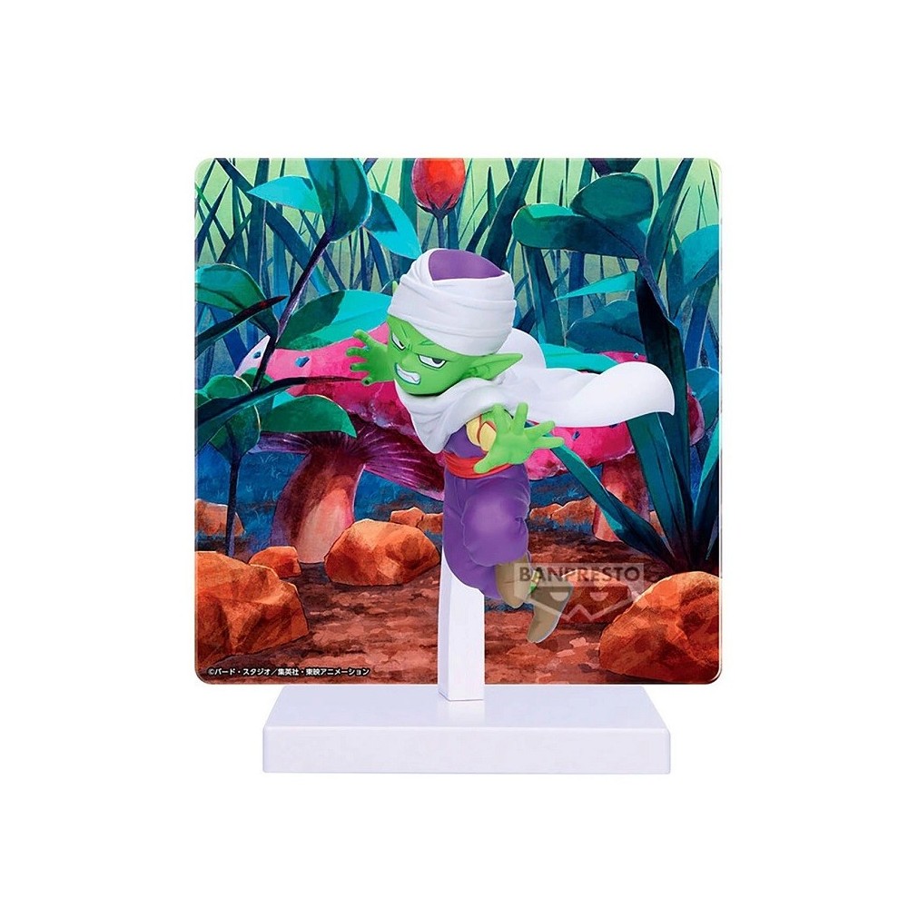 DRAGON BALL DAIMA PICCOLO MINI WITH PANEL STATUA FIGURE BANPRESTO