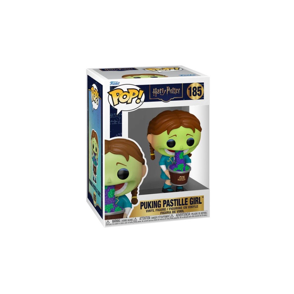 FUNKO POP! HARRY POTTER 185 PUKING PASTILLE GIRL BOBBLE HEAD KNOCKER FIGURE FUNKO