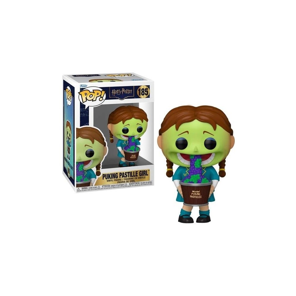 FUNKO POP! HARRY POTTER 185 PUKING PASTILLE GIRL BOBBLE HEAD KNOCKER FIGURE FUNKO