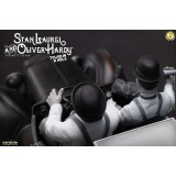 INFINITE STATUE LAUREL AND HARDY ON FORD T 1/12 SCALE RESIN STATUE FIGURE