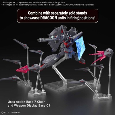 HG HIGH GRADE GUNDAM LEGEND 1/144 MODEL KIT ACTION FIGURE BANDAI