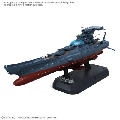SPACE BATTLESHIP YAMATO 3199 EXP. SHIP OF TRASCENDENTAL DIM. 1/1000 MODEL KIT FIGURE BANDAI