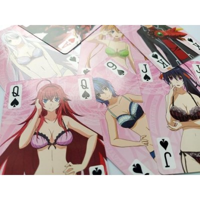 HIGHSCHOOL DXD POKER PLAYING CARDS MAZZO CARTE DA GIOCO SAKAMI MERCHANDISE