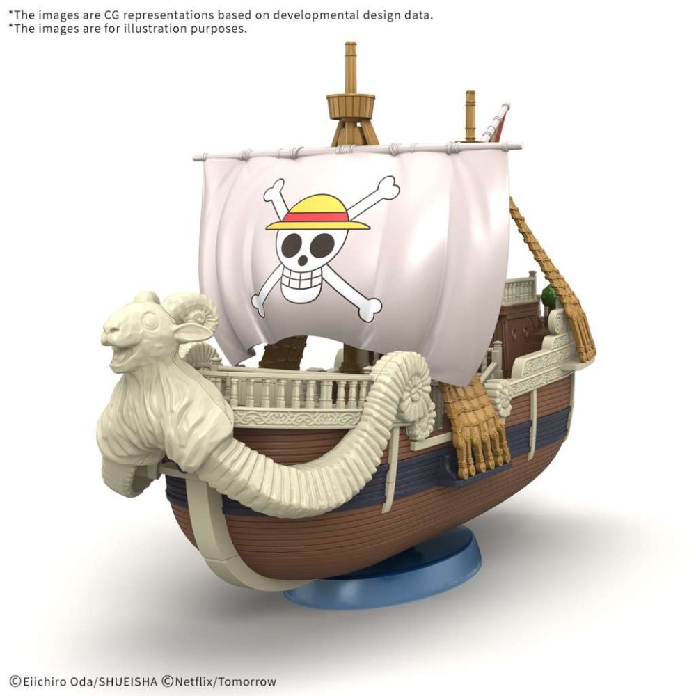 ONE PIECE GRAND SHIP COLLECTION GOING MERRY NETFLIX VERSION MODEL KIT BANDAI