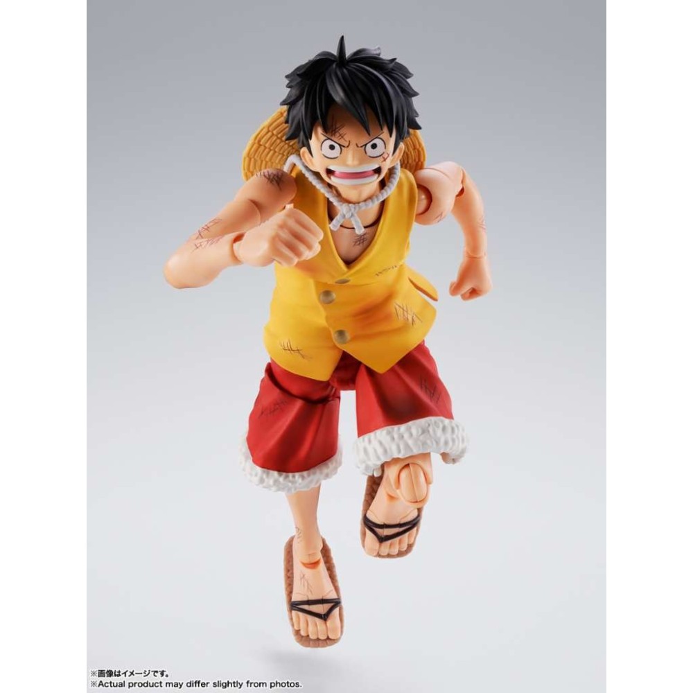 ONE PIECE MONKEY D. LUFFY MARINEFORD S.H. FIGUARTS ACTION FIGURE BANDAI