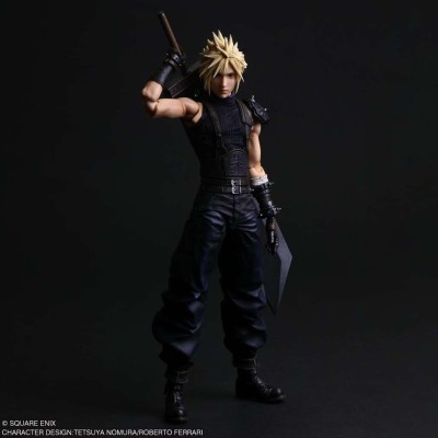 SQUARE ENIX FINAL FANTASY 7 REBIRTH CLOUD STRIFE P.A.S. ACTION FIGURE