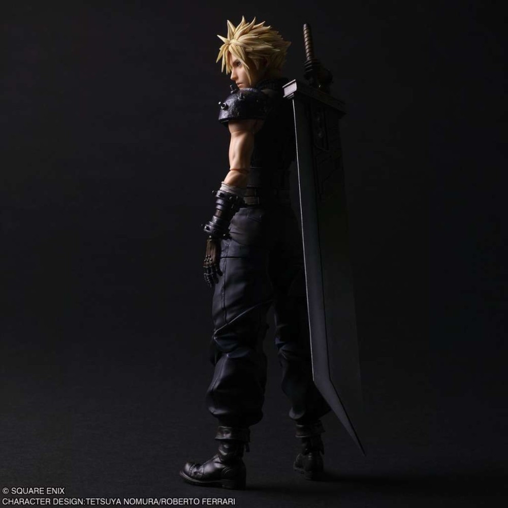 SQUARE ENIX FINAL FANTASY 7 REBIRTH CLOUD STRIFE P.A.S. ACTION FIGURE