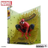 MC FARLANE MARVEL COLLECTION PVC STATUE SPIDER-MAN (SPIDER-MAN 1) BLACK AND GOLD 1/6 SCALE STATUE FIGURE