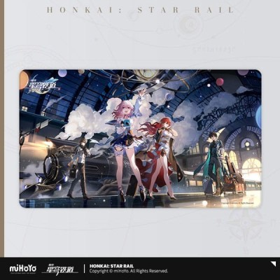 HONKAI STAR RAIL DEPARTURE OF THE EXPRESS MOUSEMAT 70X45CM TAPPETINO DA GIOCO MIHOYO